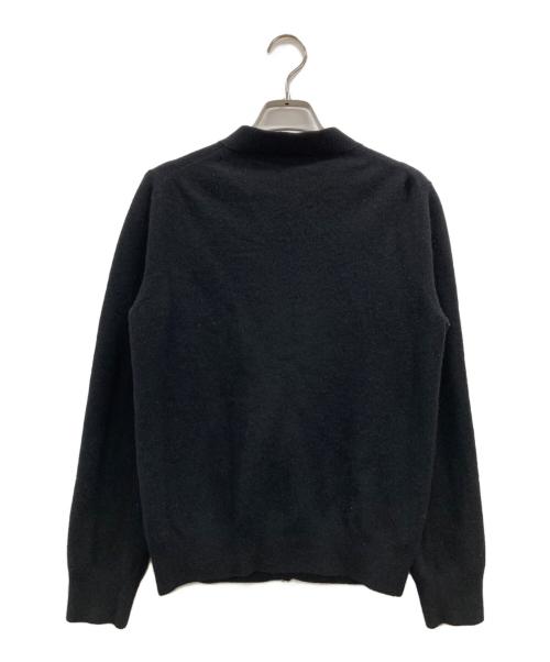 PLAY COMME des GARCONS（プレイコムデギャルソン）PLAY COMME des GARCONS (プレイコムデギャルソン) ウールVネックカーディガン ブラック サイズ:Sの古着・服飾アイテム