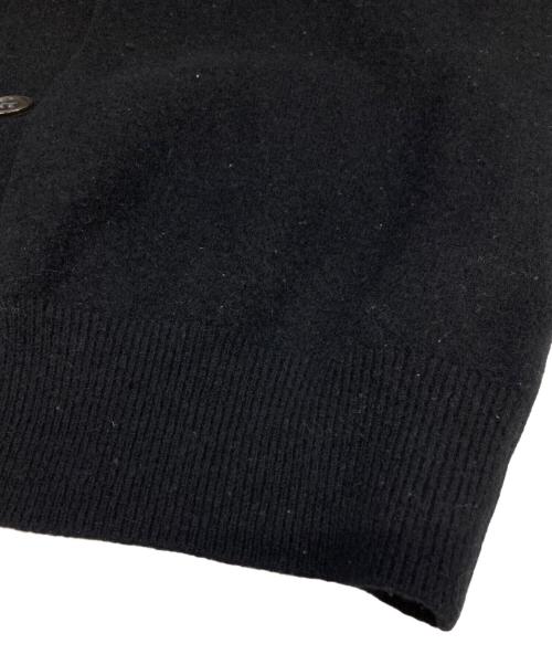 PLAY COMME des GARCONS（プレイコムデギャルソン）PLAY COMME des GARCONS (プレイコムデギャルソン) ウールVネックカーディガン ブラック サイズ:Sの古着・服飾アイテム