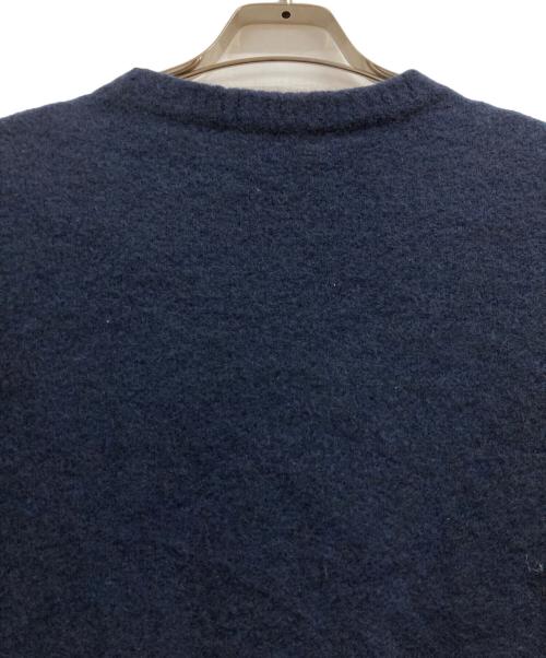 BALENCIAGA（バレンシアガ）BALENCIAGA (バレンシアガ) ウールニット ネイビー サイズ:Sの古着・服飾アイテム