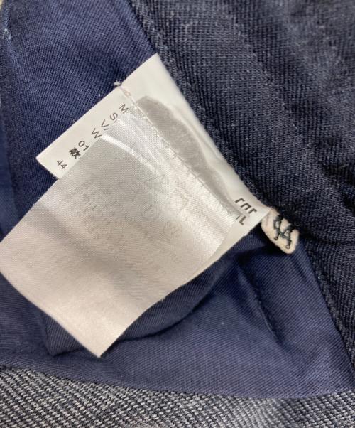 MARNI（マルニ）MARNI (マルニ) コットンツイル1Pシャーリングテーパードパンツ ネイビー サイズ:44の古着・服飾アイテム