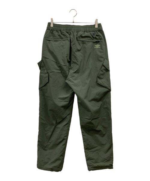 WHITE MOUNTAINEERING（ホワイトマウンテ二アニング）WHITE MOUNTAINEERING (ホワイトマウンテ二アニング) UMBRO (アンブロ) EASY CARGO PANTS グリーンの古着・服飾アイテム
