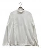 BRIEFINGブリーフィング）の古着「MS BIG BEAT LS HIGH NECK RF」｜ホワイト