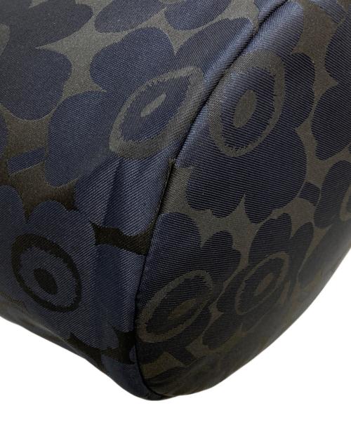 marimekko（マリメッコ）marimekko (マリメッコ) All Day Bucket Unikko ネイビーの古着・服飾アイテム