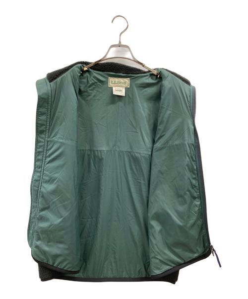 L.L.Bean（エルエルビーン）L.L.Bean (エルエルビーン) Topsham Boa Fleece Vest ブラック サイズ:Lの古着・服飾アイテム
