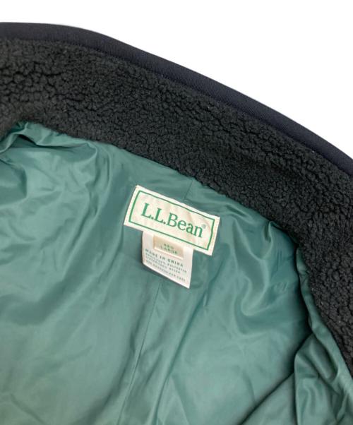 L.L.Bean（エルエルビーン）L.L.Bean (エルエルビーン) Topsham Boa Fleece Vest ブラック サイズ:Lの古着・服飾アイテム