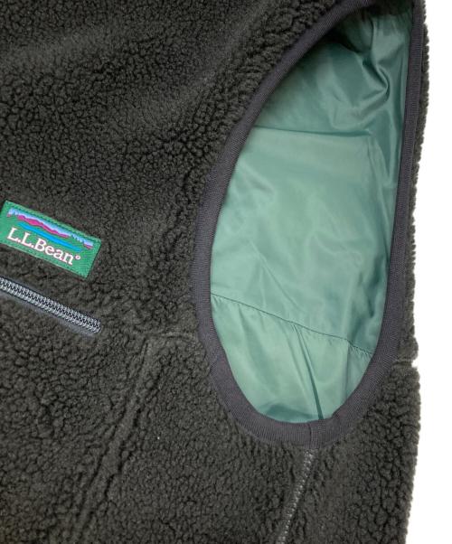 L.L.Bean（エルエルビーン）L.L.Bean (エルエルビーン) Topsham Boa Fleece Vest ブラック サイズ:Lの古着・服飾アイテム