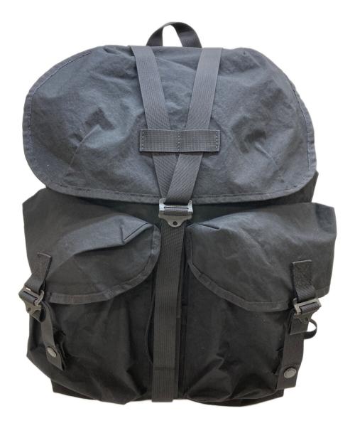 ENDS and MEANS（エンズアンド ミーンズ）ENDS and MEANS (エンズアンド ミーンズ) EVACUATION BACKPACK ブラックの古着・服飾アイテム
