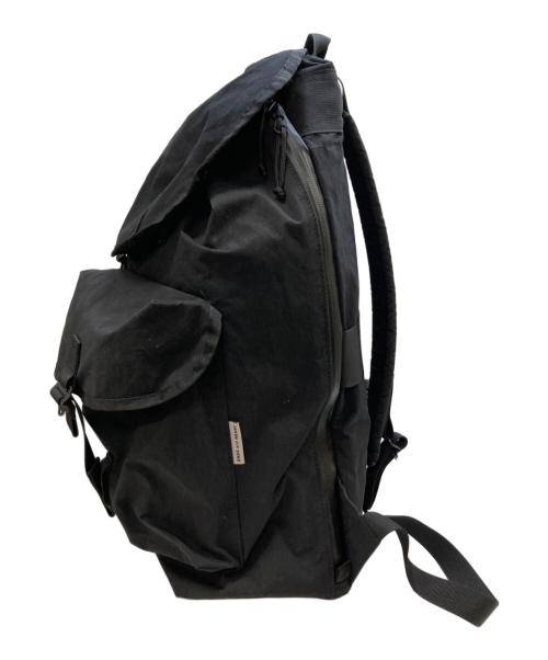 ENDS and MEANS（エンズアンド ミーンズ）ENDS and MEANS (エンズアンド ミーンズ) EVACUATION BACKPACK ブラックの古着・服飾アイテム