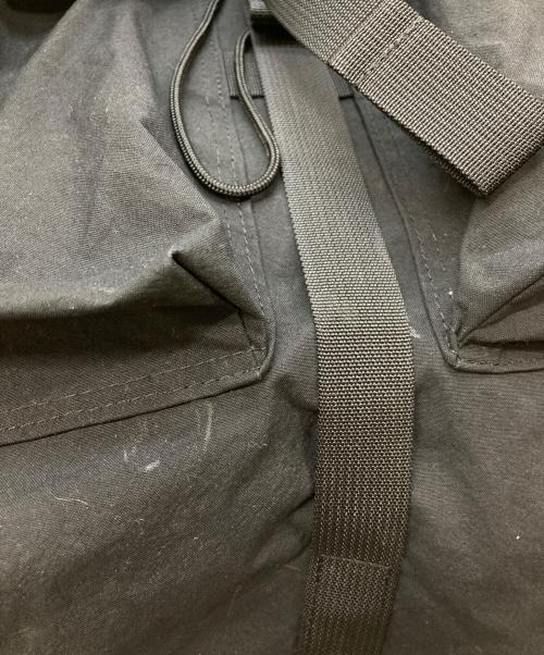 ENDS and MEANS（エンズアンド ミーンズ）ENDS and MEANS (エンズアンド ミーンズ) EVACUATION BACKPACK ブラックの古着・服飾アイテム