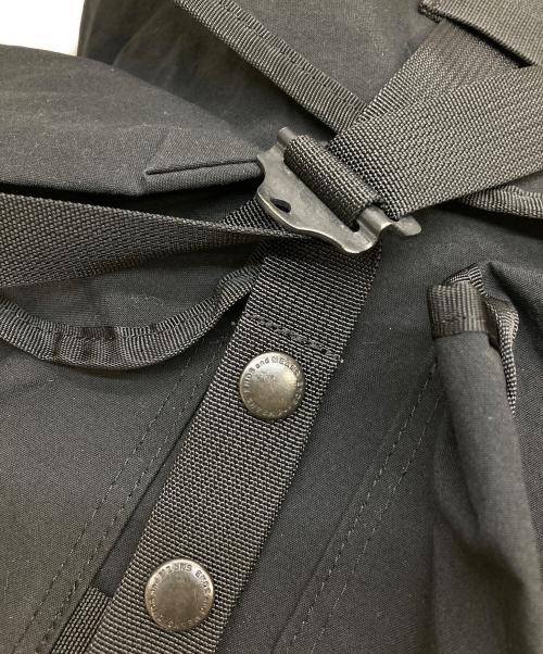 ENDS and MEANS（エンズアンド ミーンズ）ENDS and MEANS (エンズアンド ミーンズ) EVACUATION BACKPACK ブラックの古着・服飾アイテム