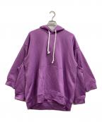 COMME des GARCONS SHIRTコムデギャルソンシャツ）の古着「変形袖パーカー」｜パープル