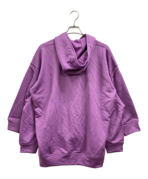 COMME des GARCONS SHIRT（コムデギャルソンシャツ）COMME des GARCONS SHIRT (コムデギャルソンシャツ) 変形袖パーカー パープル サイズ:Sの古着・服飾アイテム