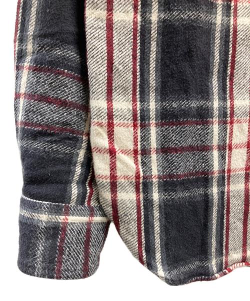 SUGAR CANE（シュガーケーン）SUGAR CANE (シュガーケーン) TWILL CHECK WORK SHIRT ブラック×ベージュ サイズ:Sの古着・服飾アイテム