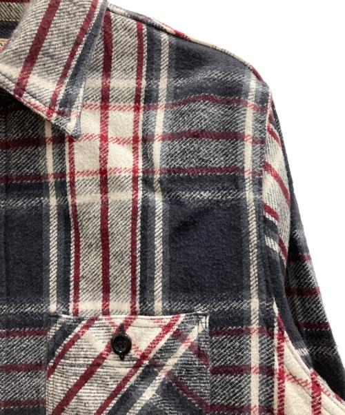 SUGAR CANE（シュガーケーン）SUGAR CANE (シュガーケーン) TWILL CHECK WORK SHIRT ブラック×ベージュ サイズ:Sの古着・服飾アイテム