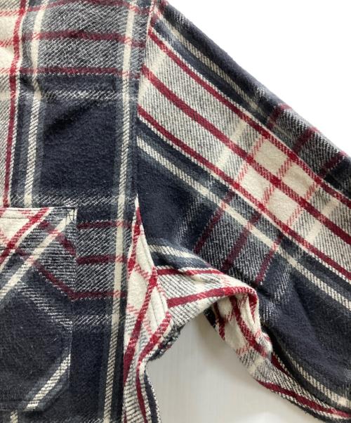 SUGAR CANE（シュガーケーン）SUGAR CANE (シュガーケーン) TWILL CHECK WORK SHIRT ブラック×ベージュ サイズ:Sの古着・服飾アイテム