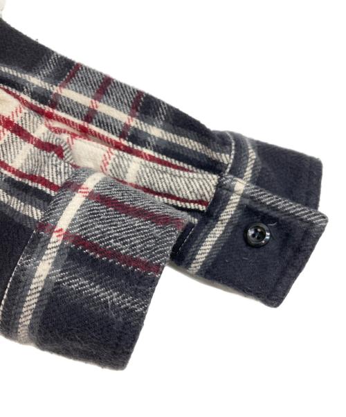 SUGAR CANE（シュガーケーン）SUGAR CANE (シュガーケーン) TWILL CHECK WORK SHIRT ブラック×ベージュ サイズ:Sの古着・服飾アイテム