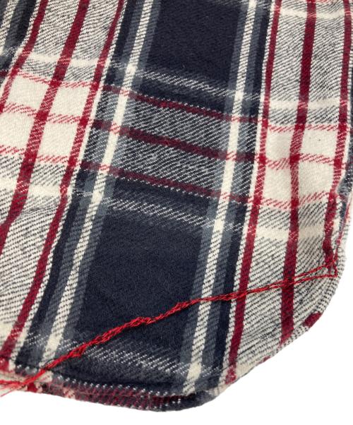 SUGAR CANE（シュガーケーン）SUGAR CANE (シュガーケーン) TWILL CHECK WORK SHIRT ブラック×ベージュ サイズ:Sの古着・服飾アイテム