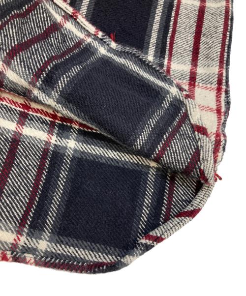 SUGAR CANE（シュガーケーン）SUGAR CANE (シュガーケーン) TWILL CHECK WORK SHIRT ブラック×ベージュ サイズ:Sの古着・服飾アイテム
