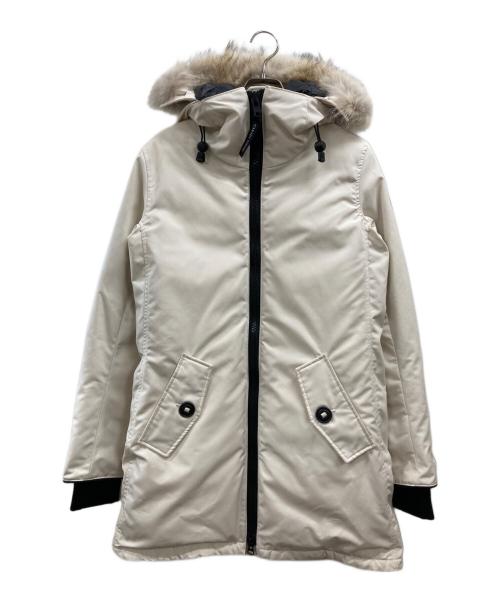 CANADA GOOSE（カナダグース）CANADA GOOSE (カナダグース) ROSEMONT PARKA/ダウンジャケット ベージュ サイズ:Mの古着・服飾アイテム