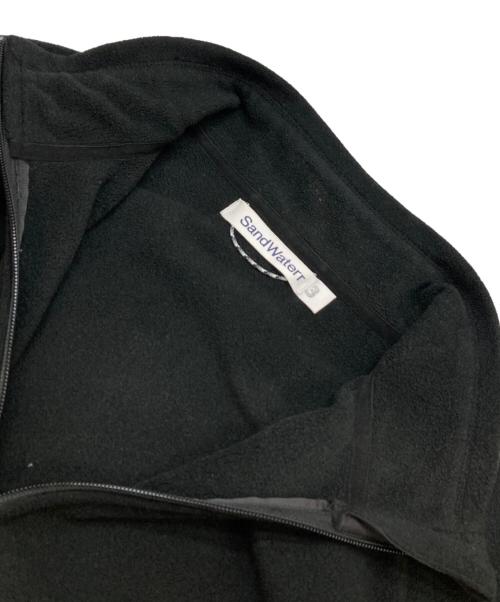 SandWaterr（サンドウォーター）SandWaterr (サンドウォーター) マイクロフリースジップブルゾン ブラック サイズ:3の古着・服飾アイテム