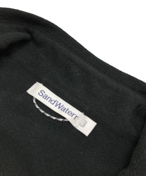 SandWaterr（サンドウォーター）SandWaterr (サンドウォーター) マイクロフリースジップブルゾン ブラック サイズ:3の古着・服飾アイテム
