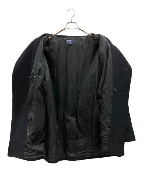 POLO RALPH LAUREN（ポロ・ラルフローレン）POLO RALPH LAUREN (ポロ・ラルフローレン) ウールPコート ブラック サイズ:XLの古着・服飾アイテム