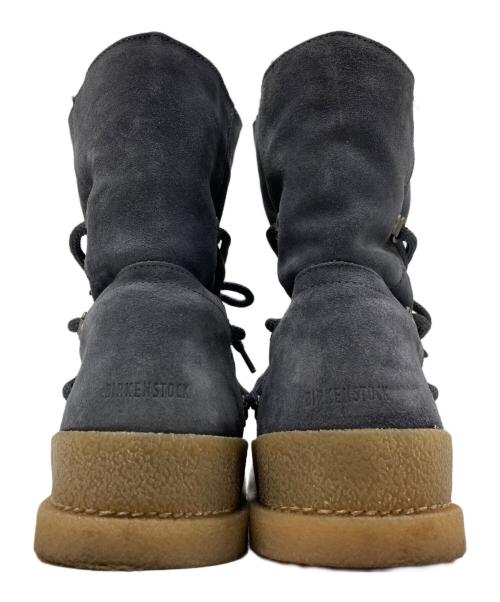 BIRKENSTOCK（ビルケンシュトック）BIRKENSTOCK (ビルケンシュトック) MASI レースアップブーツ グレー サイズ:24の古着・服飾アイテム
