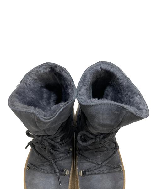 BIRKENSTOCK（ビルケンシュトック）BIRKENSTOCK (ビルケンシュトック) MASI レースアップブーツ グレー サイズ:24の古着・服飾アイテム