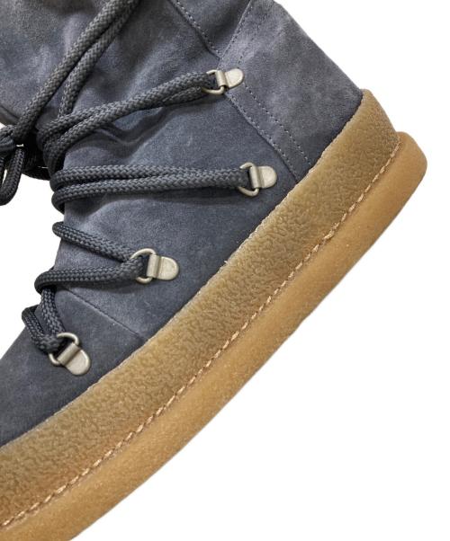 BIRKENSTOCK（ビルケンシュトック）BIRKENSTOCK (ビルケンシュトック) MASI レースアップブーツ グレー サイズ:24の古着・服飾アイテム