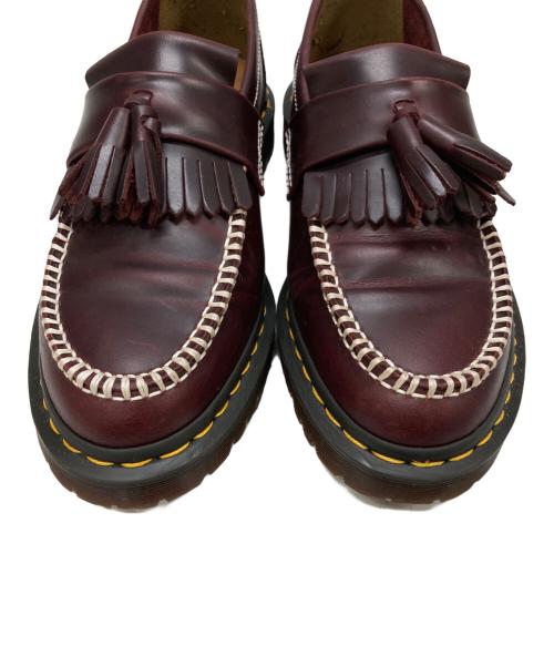 Dr.Martens（ドクターマーチン）Dr.Martens (ドクターマーチン) ADRIAN BEN タッセル ローファー ボルドー サイズ:UK8の古着・服飾アイテム