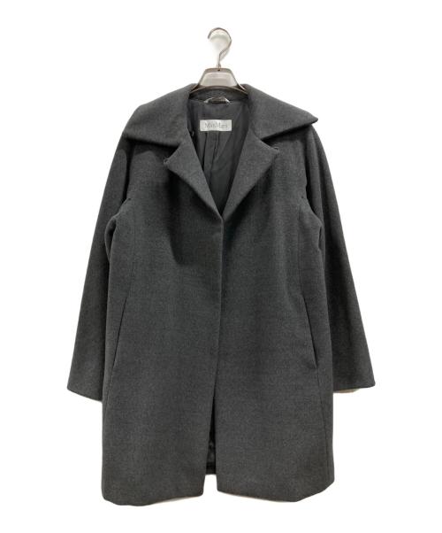 MaxMara（マックスマーラ）MaxMara (マックスマーラ) チェスターコート グレー サイズ:36の古着・服飾アイテム
