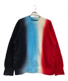 sacai（サカイ）の古着「Tie Dye Knit Pullover」｜マルチカラー