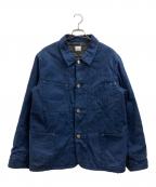 POST O'ALLSポストオーバーオールズ）の古着「TSOP The Sounds of Post DENIM COVERALL」｜インディゴ
