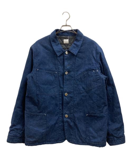 POST O'ALLS（ポストオーバーオールズ）POST O'ALLS (ポストオーバーオールズ) TSOP The Sounds of Post DENIM COVERALL インディゴ サイズ:Mの古着・服飾アイテム