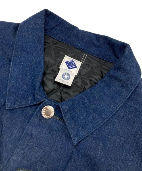 POST O'ALLS（ポストオーバーオールズ）POST O'ALLS (ポストオーバーオールズ) TSOP The Sounds of Post DENIM COVERALL インディゴ サイズ:Mの古着・服飾アイテム