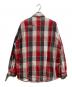 BOWWOW (バウワウ) repair ageing flannel shirts レッド サイズ:M 未使用品：10000円