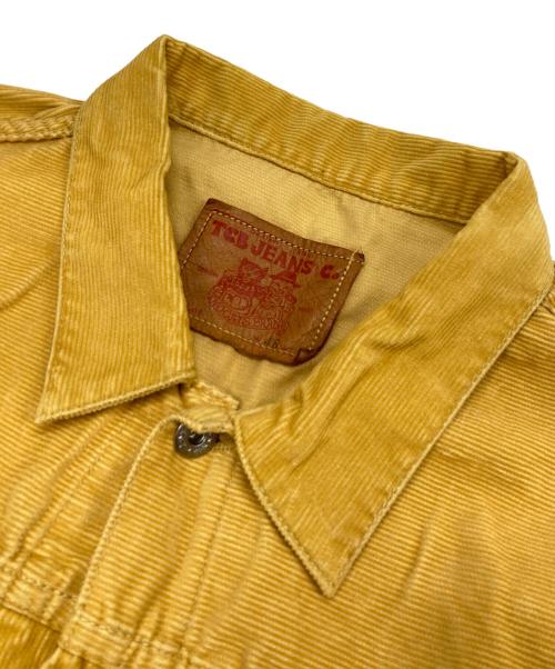 TCB jeans（ティーシービー ジーンズ）TCB jeans (ティーシービー ジーンズ) S40's Golden Cord Jacket イエロー サイズ:46の古着・服飾アイテム