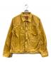 TCB jeans（ティーシービー ジーンズ）の古着「S40's Golden Cord Jacket」｜イエロー