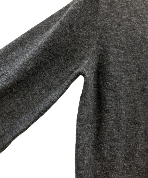 MUVEIL（ミュベール）MUVEIL (ミュベール) ヨークシャーテリア ニットプルオーバー グレー サイズ:40の古着・服飾アイテム
