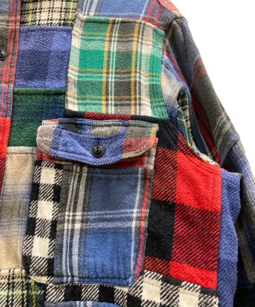 POLO RALPH LAUREN（ポロ・ラルフローレン）POLO RALPH LAUREN (ポロ・ラルフローレン) パッチワークシャツ マルチカラー サイズ:Mの古着・服飾アイテム