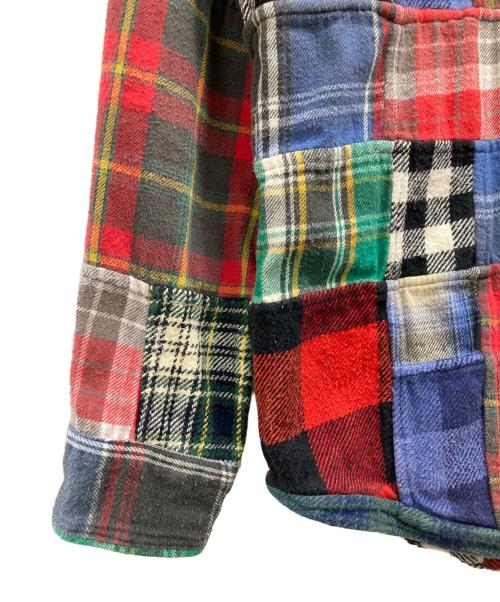 POLO RALPH LAUREN（ポロ・ラルフローレン）POLO RALPH LAUREN (ポロ・ラルフローレン) パッチワークシャツ マルチカラー サイズ:Mの古着・服飾アイテム