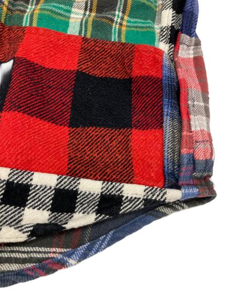 POLO RALPH LAUREN（ポロ・ラルフローレン）POLO RALPH LAUREN (ポロ・ラルフローレン) パッチワークシャツ マルチカラー サイズ:Mの古着・服飾アイテム