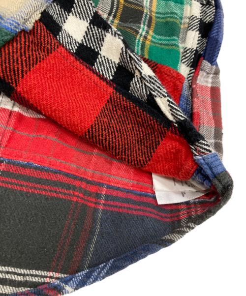 POLO RALPH LAUREN（ポロ・ラルフローレン）POLO RALPH LAUREN (ポロ・ラルフローレン) パッチワークシャツ マルチカラー サイズ:Mの古着・服飾アイテム