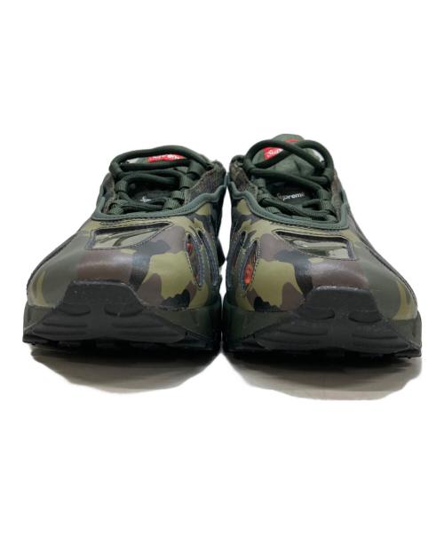 NIKE（ナイキ）NIKE (ナイキ) SUPREME (シュプリーム) Nike Air Max 96 カーキ サイズ:26 未使用品の古着・服飾アイテム