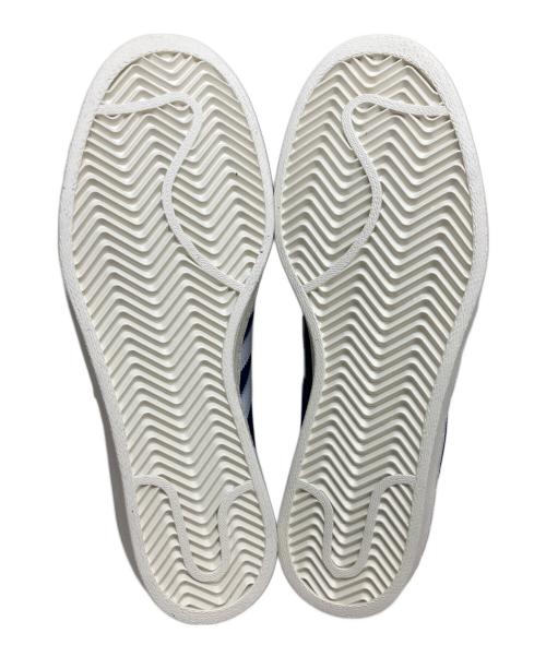 adidas（アディダス）adidas (アディダス) A BATHING APE (アベイシングエイプ) Campus 80's ネイビー サイズ:25.5 未使用品の古着・服飾アイテム