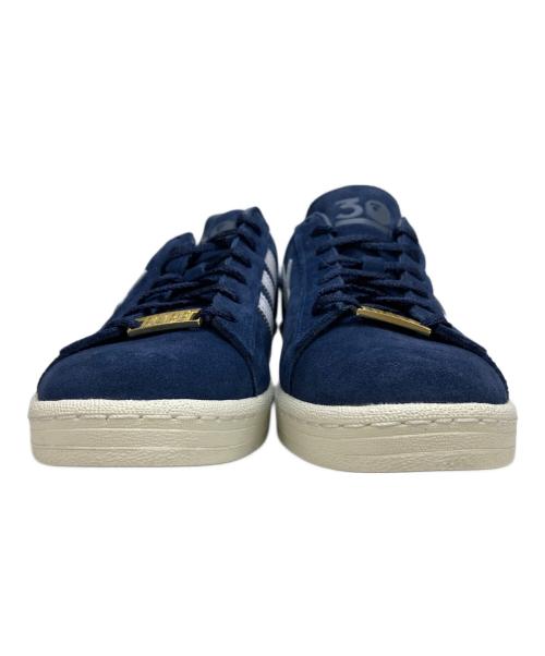 adidas（アディダス）adidas (アディダス) A BATHING APE (アベイシングエイプ) Campus 80's ネイビー サイズ:25.5 未使用品の古着・服飾アイテム