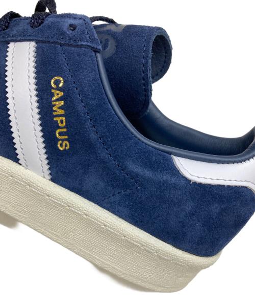adidas（アディダス）adidas (アディダス) A BATHING APE (アベイシングエイプ) Campus 80's ネイビー サイズ:25.5 未使用品の古着・服飾アイテム