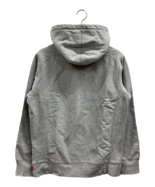 SUPREME（シュプリーム）SUPREME (シュプリーム) CHROME Classic logo hooded sweatshirt グレー サイズ:Mの古着・服飾アイテム
