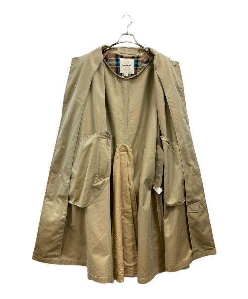 Gymphlex（ジムフレックス）Gymphlex (ジムフレックス) バルマカーンコート ベージュ サイズ:Mの古着・服飾アイテム