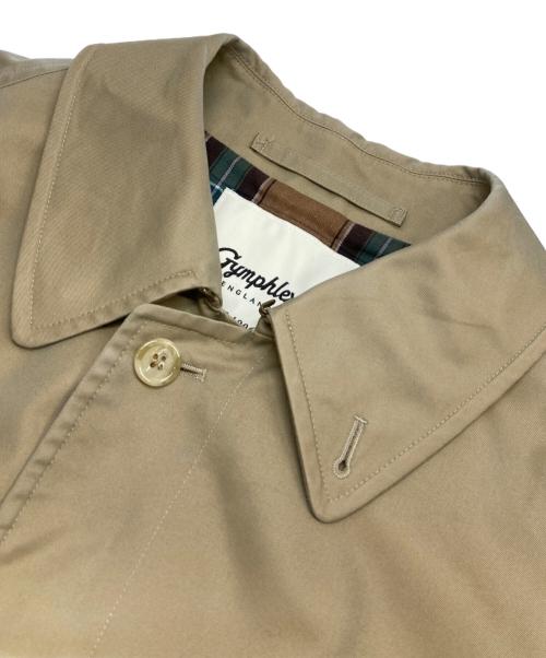 Gymphlex（ジムフレックス）Gymphlex (ジムフレックス) バルマカーンコート ベージュ サイズ:Mの古着・服飾アイテム